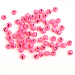 2026 White Egret Fly Tying F-type Tungsten Round Slotted Sinker Beads Modelo 01 para Pesaje de Nymphs - Marca FUN - Product Image 2