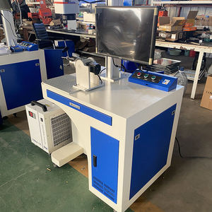 เครื่องมาร์กกิ้งไฟเบอร์เลเซอร์แบบสามแกน HG-G-D20-Z100 ยี่ห้อ Oem ขายส่ง ความแม่นยำสูง ระบบออโต้โฟกัส AI DST ระบายความร้อนด้วยอากาศ รุ่นใหม่ - Product Image 3