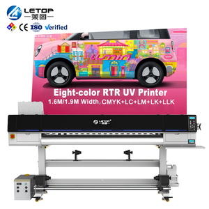 Imprimante numérique LETOP pour bannières, rouleaux, <span class=keywords><strong>impression</strong></span> UV, publicité, autocollants de voiture, fabrication, idées de machines pour petites entreprises - Product Image 1