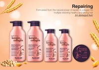 Shampo dan Kondisioner Keratin Herbal Tanpa Formaldehida, Perawatan Rambut Bebas Sulfat
