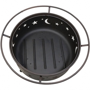 Fogón redondo <span class=keywords><strong>de</strong></span> 30 pulgadas para exteriores, quemador <span class=keywords><strong>de</strong></span> <span class=keywords><strong>leña</strong></span> para Patio y Patio trasero, Top 10 en <span class=keywords><strong>Amazon</strong></span> - Product Image 3