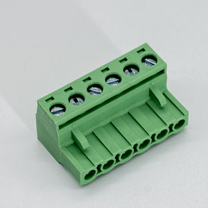 במפעל סקד ישיר 5.08 מ "מ 2-24 מוטות cul ce vde מחברים מסוף 300v 18a מסוף בלוק מסוף תקע 18a - Product Image 3