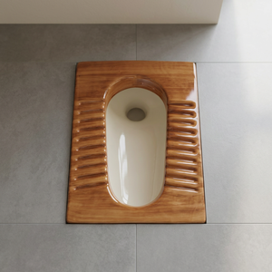 กระโถนโถนขนาดมาตรฐานของอินเดีย: ทรงซัดทอดสีม่วงแดง - Product Image 6