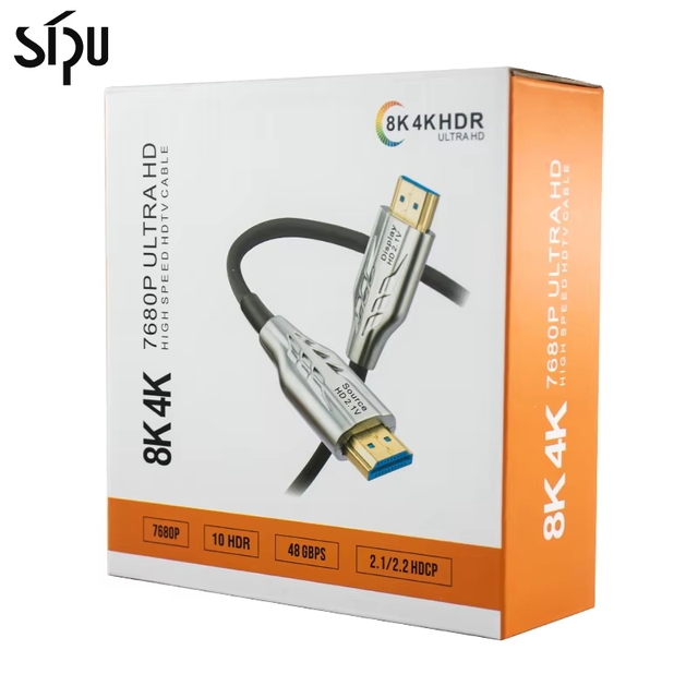 Lossless 8K Fiber Optic HDMI Cable 4k HDMI 2.1 48Gbps for Monitor TV 10M 15M 20M 30M 50M 100M