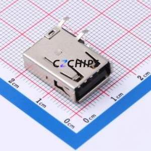 USB-ZD-112DIP USB Connector Through hole Component (THT) Connector ( Mounting Type: Side Insert ) - Product Image 1