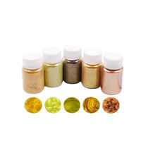 Pigment de remplissage de gel de cristal DIY Slime Bottle 28 Colors Mermaid Mica Powder Pearl Pigments