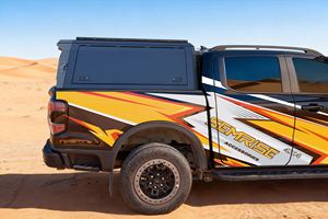 Hardtop de camionnette 4x4 en alliage d'aluminium noir de haute qualité sur mesure avec OEM/ODM pour Ford Hilux & Rav <span class=keywords><strong>4</strong></span> - Product Image 4
