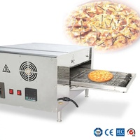 Four à pizza industriel Supertise 12 pouces, 18 pouces, 32 pouces, four à pizza à bande transporteuse au gaz GPL, prix pour boulangerie et restaurant