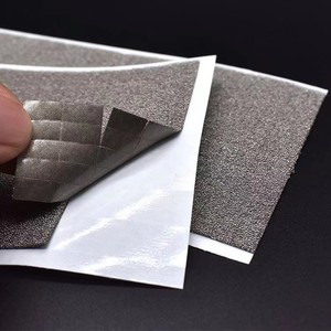 Tela Conductora de Plata para Blindaje EMI, Junta Adhesiva Plegable en C, Lámina de Espuma de Poliuretano EVA Cortada a Medida, Fabricante de <span class=keywords><strong>FOF</strong></span> EMC - Product Image 3