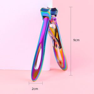 Coupe-ongles de luxe en acier inoxydable de haute qualité et robuste coupe-ongles à large ouverture de mâchoire pour ongles épais outil de beauté - Product Image 5