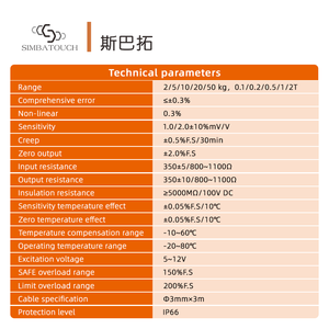 Trasduttore di Forza Micro Ultra Sottile per Test di Pressione nelle Valvole e Feedback di Micro Forza in Apparecchiature Sperimentali - Product Image 4