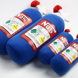 Nuevo Juguete de Peluche Botella de Óxido <span class=keywords><strong>Nitroso</strong></span> NOS, Almohada Rellena Suave, Cojín JDM, Regalos, Decoración <span class=keywords><strong>para</strong></span> Coche, Reposacabezas, Respaldo, Cuello del Asiento - Product Image 1