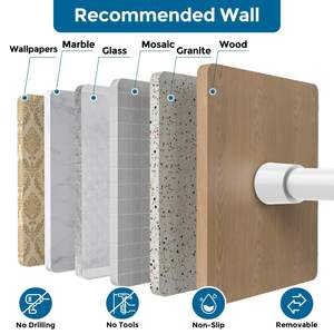 Barra de Cortina ARODDY para Cortinas, Barra para Cortinas - Product Image 6