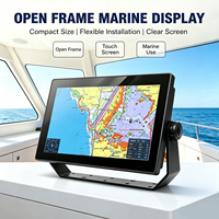 Écran tactile capacitif marin IP67 de 15,6 pouces, 18,5 pouces, 21,5 pouces, 1500 nits, lisible en plein soleil, pour bateau de pêche, yacht