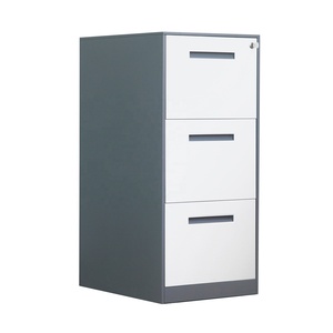 Mueble de Acero Moderno Estilo Americano con 3 Cajones, Estructura KD, Mueble de Hierro para Sala de Estar, Borde Estrecho, Marca BIZOE de China - Product Image 2