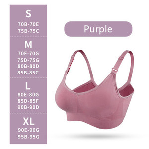 Four Colors Nursing Underwire Free <strong>Bra</strong> for Breastfeeding With S-XL Size - Product Image 6