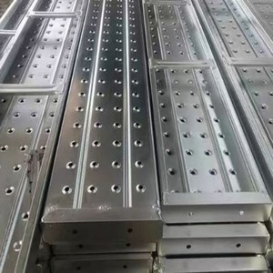 Plance per impalcature zincate per impieghi gravosi in metallo plance in acciaio per ponteggi piani da costruzione - Product Image 5