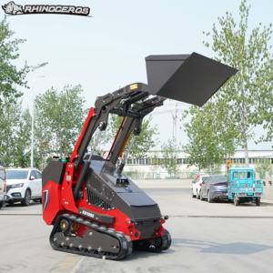 وحيد القرن 1.5 طن انزلاقي صغير التوجيه KS1000 العلامة التجارية الصينية الجديدة مصغرة مع محرك Kubota CE EPA ISO EPA مستعمل - Product Image 5