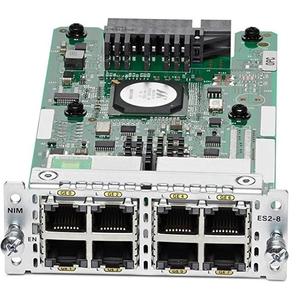 NIM-ES2-8-P = modulo di interfaccia di rete <span class=keywords><strong>Switch</strong></span> POE/POE + Layer 2 GE a 8 porte - Product Image 1