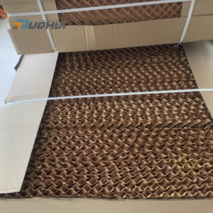 Verdunstung skühl kissen für die kunden spezifische Produktion für Geflügels chwein farmen Nassvorhang-Temperatur regelung Gewächshaus papier Aluminium - Product Image 2