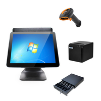POS-терминал RN-G9 с сенсорным экраном (Windows/Android), 15 дюймов, 10-точечный емкостный, Wi-Fi 6, гарантия 1 год