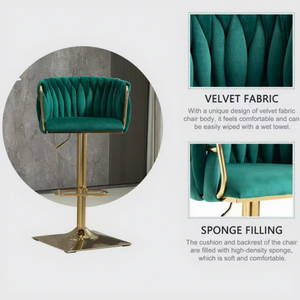 <span class=keywords><strong>Tabouret</strong></span> haut minimaliste moderne avec design pivotant réglable en hauteur, adapté à un usage domestique, tabourets <span class=keywords><strong>de</strong></span> <span class=keywords><strong>bar</strong></span> pour la cuisine, <span class=keywords><strong>vert</strong></span> <span class=keywords><strong>olive</strong></span> - Product Image 2