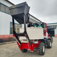 Camion malaxeur à béton autochargeur compact de 1m³, 2m³, 2,5m³, 3m³, 4m³, 5m³, 6m³ – Prix du tambour