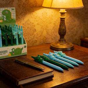 Bolígrafo de Gel 3D con Diseño de Dinosaurio, <span class=keywords><strong>Kawaii</strong></span>, de <span class=keywords><strong>Dibujos</strong></span> Animados, Tinta Negra de 0.7mm, Plástico, Creativo, <span class=keywords><strong>para</strong></span> la Escuela, Oficina, Papelería, Regalo <span class=keywords><strong>para</strong></span> Niños - Product Image 6