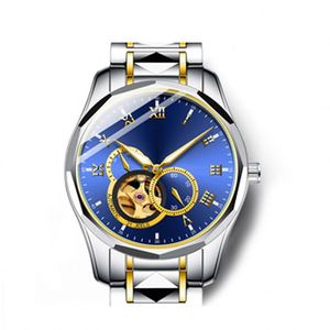 Relojes Mecánicos de Oro Calado al por Mayor para Hombre, Reloj Automático de Lujo, Luminoso e Impermeable - Product Image 1