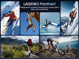 Smartphone robuste LAGENIO Panther 1, 4+128 Go, IP68, écran HD+ 6,67'' avec protection oculaire, 13MP, T615, lumière d'ambiance musicale, 5150 mAh - Product Image 3