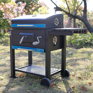Chariot d'extérieur robuste <span class=keywords><strong>Barbecue</strong></span> Grill Fer autoportant et acier revêtu de poudre Durable et élégant - Product Image 4
