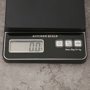 <span class=keywords><strong>Balance</strong></span> électronique de cuisine, pesage précis, compacte et pratique pour la pâtisserie domestique, pesée des ingrédients alimentaires en grammes, multifonctionnelle, à piles - Product Image 5