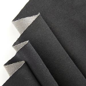 Tissu <span class=keywords><strong>de</strong></span> Signal <span class=keywords><strong>de</strong></span> rayonnement Emf tissu conducteur enduit d'argent 53% coton 42% argent tricot agneaux tissu <span class=keywords><strong>de</strong></span> Protection contre les radiations pour tissu - Product Image 2