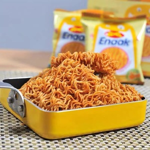 Lanches Exóticos Importados da Indonésia, Alimentos Secos, Macarrão Sabor Picante 14g*5pacotes - Product Image 5