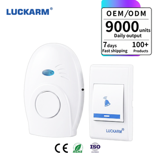 <span class=keywords><strong>Sonnette</strong></span> sans fil LUCKARM, 32 mélodies, lumière, bonne qualité, <span class=keywords><strong>sonnette</strong></span> <span class=keywords><strong>de</strong></span> <span class=keywords><strong>porte</strong></span> <span class=keywords><strong>Ding</strong></span> <span class=keywords><strong>Dong</strong></span>, design moderne, blanc hôpital, <span class=keywords><strong>sonnette</strong></span> <span class=keywords><strong>de</strong></span> <span class=keywords><strong>porte</strong></span> à piles - Product Image 1