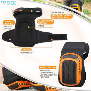 Rodilleras Protectoras de Silicona Reforzadas SeeMore Construction para Trabajadores de Azulejos y Jardinería - Product Image 6