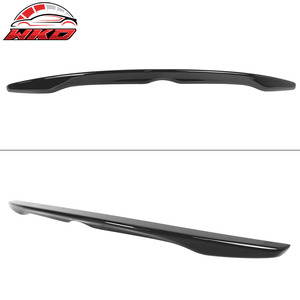 Convient pour Subaru Impreza 12-16 WRX STI 15-21 Aileron de coffre style D2 Noir brillant (Finition cuite / Émail cuit) - Product Image 3