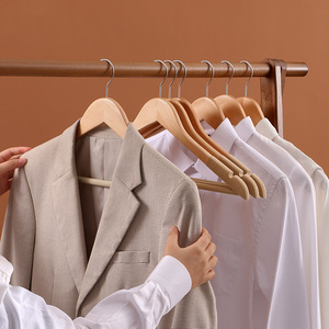 Bằng Gỗ Đổ Xô Nhung Sang Trọng Tủ Quần Áo Áo Khoác Áo Len Quần Váy Phù Hợp Với Áo Quần Áo Đa Chức Năng Móc Với Thanh - Product Image 3