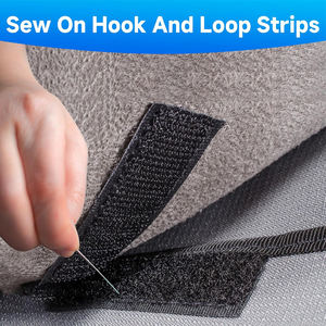 Forte adhérence tissé écologique non adhésif pour dos Polyester crochet boucle ruban rouleau pour bricolage couture vêtements rideaux sacs chaussures - Product Image 4