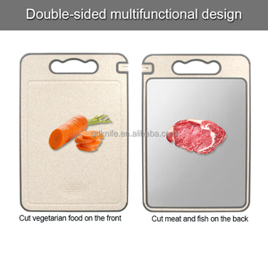 Phụ Kiện Nhà Bếp Kim Loại Đa Chức Năng Double Side Lúa Mì Rơm Thớt Thép Không Gỉ Với Mài - Product Image 3