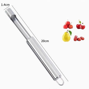 NY-RAP01 Accessoire de cuisine <span class=keywords><strong>Extracteur</strong></span> de noyaux de fruits en acier pour pommes, poires, cerises, jujubes, dattes rouges et légumes - Product Image 3