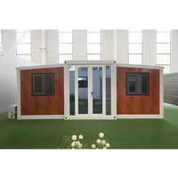 Australie Maison préfabriquée en conteneur extensible moderne de 40 pieds 2 3 5 chambres à coucher 20 pieds maison préfabriquée pliable avec salle de bain et cuisine