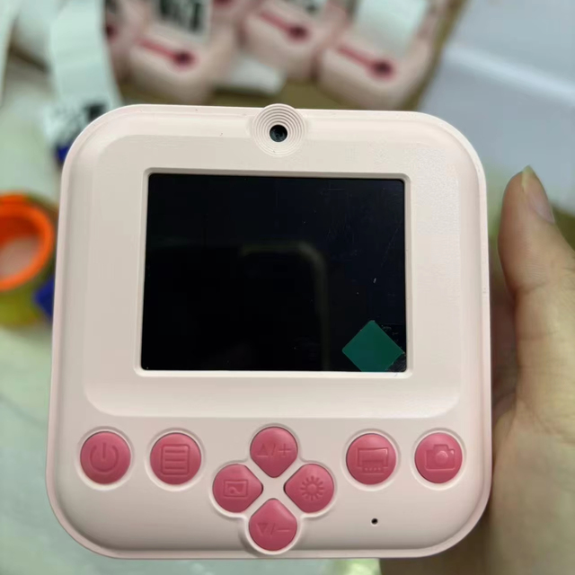 Children Vintage Printable Phone Video Mini Camera Instax Printer Toy Kids With Photo Printing Thermal for 3-8 Years Od Toddlers