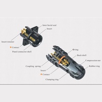 Connecteur réseau RJ45 robuste Weipu SA24, prise Ethernet circulaire IP67, stock d'usine d'origine pour l'automatisation des données industrielles