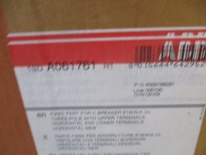 Interruptor Automático de la Serie Tmax 1SDA061761R1 E1 W/FP__N 3 400VAC 3A para PLC - Product Image 5