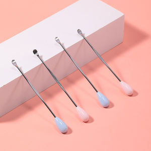 LMLTOP Atacado Adulto Cureta De Orelha Rosa Lidar Com Aço Inoxidável Seguro Sliver Lihgted Gracey Cureta B0763 - Product Image 5