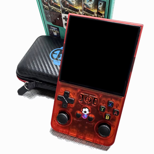 2026 new Epro R36 MAX model Video Game Console 2026 Game Product Toys Portable Linux 64G Wifi Gaming Player Gifts