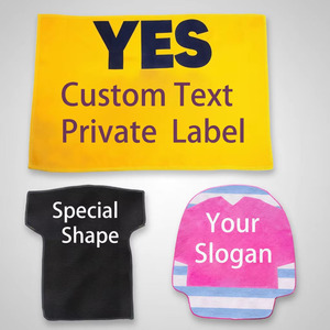 Faire à la demande sublimation et sports promotionnels Votre équipe et vos couleurs Basketball Football fans Pleurer Serviette rallye serviette - Product Image 2