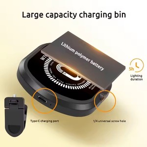 Iluminación <span class=keywords><strong>de</strong></span> <span class=keywords><strong>fotografía</strong></span> LED RGB portátil para Selfie, teléfonos móviles, portátiles y cámaras, Clip <span class=keywords><strong>de</strong></span> carga magnética, iluminación <span class=keywords><strong>de</strong></span> relleno <span class=keywords><strong>de</strong></span> bolsillo - Product Image 5