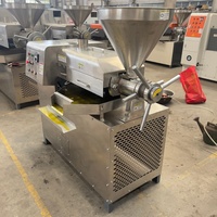 Presse à huile à vis 6YL-80 neuve en acier inoxydable 304, extracteur d'huile à froid commercial 300-500 kg/h pour arachides et soja
